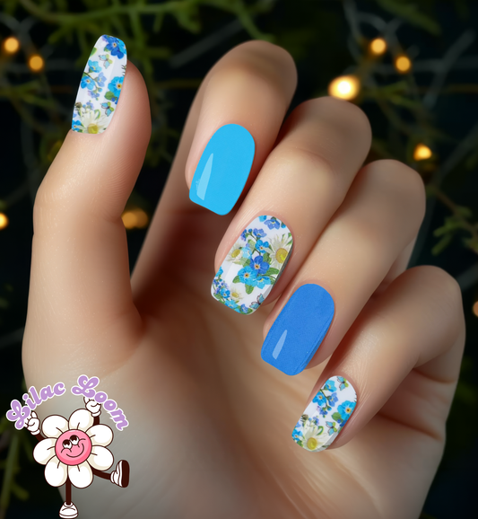 Bluebell Bliss Nail Wraps