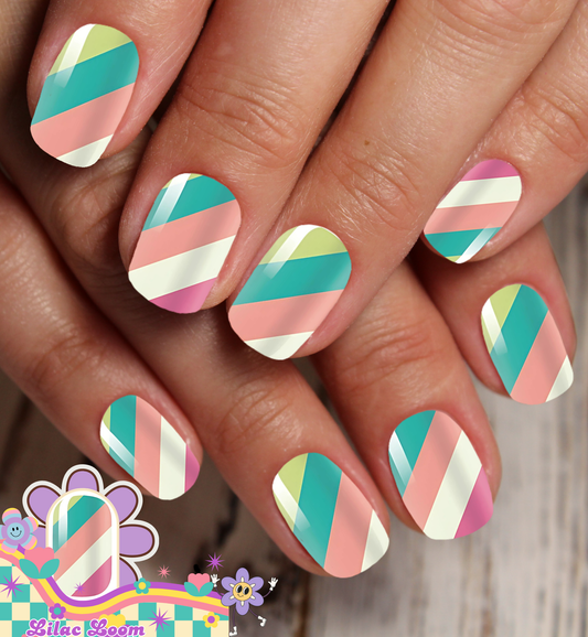 Candy Stripe Charm